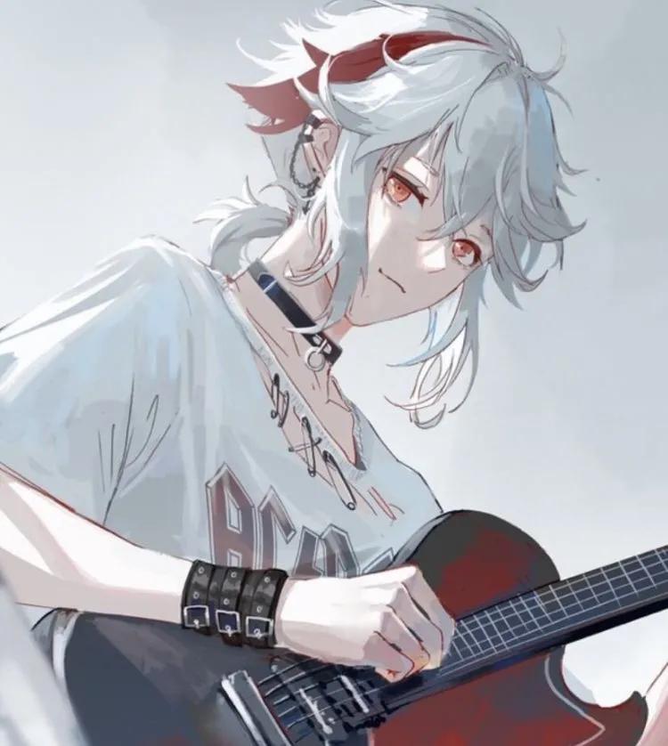 Guitar player Kazuha