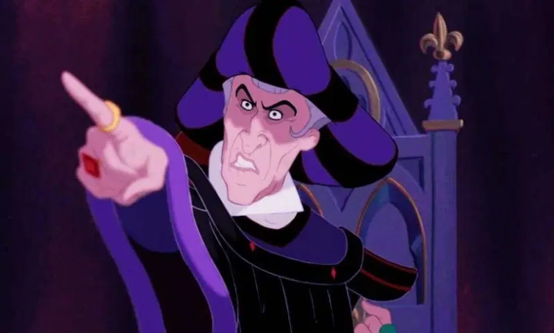 Judge Claude frollo